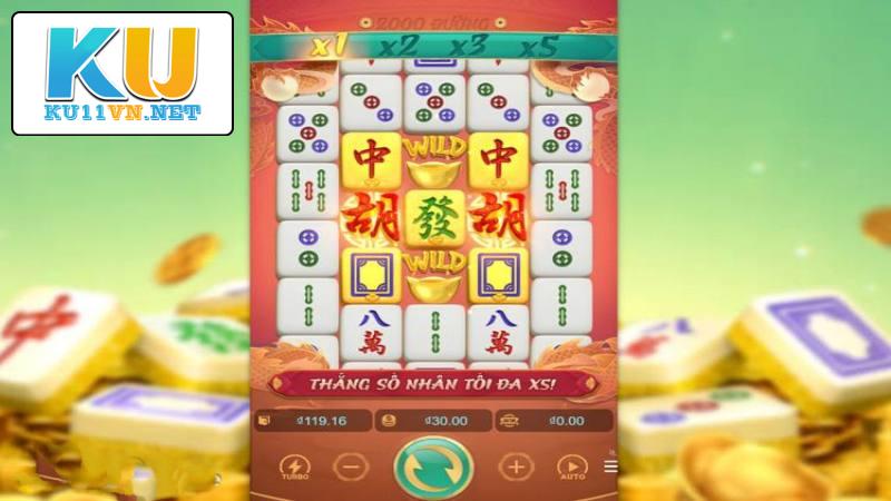 Giao diện game Đường Mạt Chược khá thú vị tại nhà cái Ku11